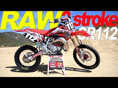 Super Mini Honda CR112 Raw 2 Stroke - Motocross Action Magazine