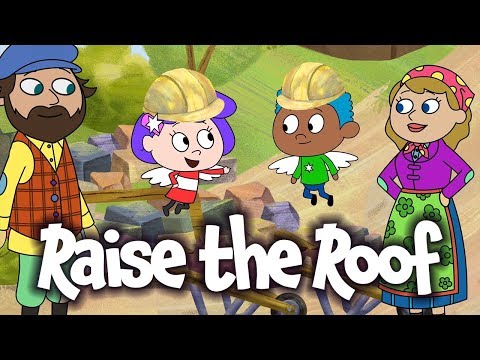 Raise the Roof: A Shaboom! Jewish Folktale about Chelm for Kids