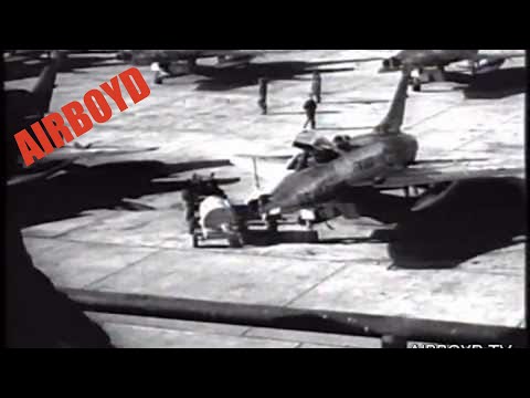 F-100 Delivered To Germany (1956)