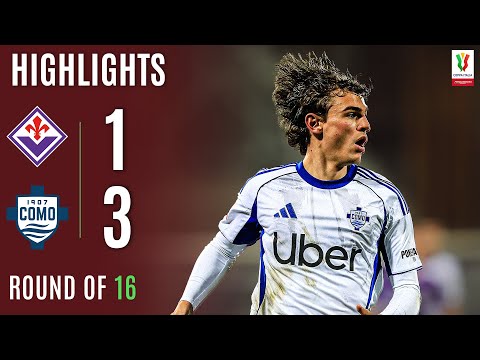 FIORENTINA-COMO 1-3 | HIGHLIGHTS | Como Cruise To Next Round | Coppa Italia Frecciarossa 2025/26