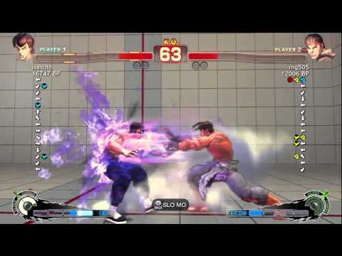 isesuto [Fei] vs rng505 [Ryu] SSF4 Japanese Online Ranked Matches - TRUE-HD