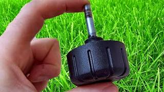 Amazing idea! How to make bolts with a plastic handle in 5 minutes!