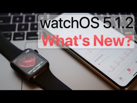 watchOS 5.1.2 is Out! - What's New? Video