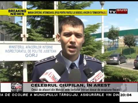 celebrul ciupilan, in arest