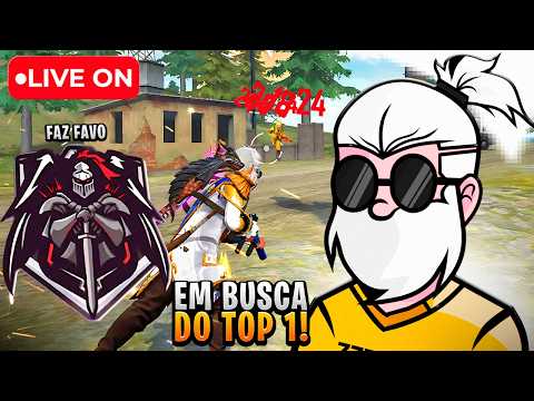 FREE FIRE AO VIVO 🔴 SOLO VS SQUAD NA RANK  🔴 YELLOWTV AO VIVO