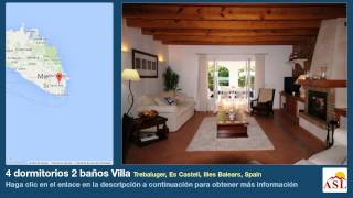 preview picture of video '4 dormitorios 2 baños Villa se Vende en Trebaluger, Es Castell, Illes Balears, Spain'