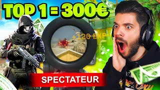 JE SPEC UN JOUEUR QUI M'OFFRE 300€ , IL M'A RÉGALÉ SUR WARZONE