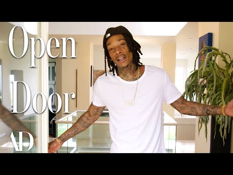 Inside Wiz Khalifa's $4.6M L.A. Mansion & Recording Studio | Open Door | Architectural Digest