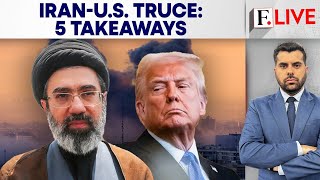 Iran-US Ceasefire: Trump Enters Truce After Threatening Attacks | Top Developments | Firstpost Live