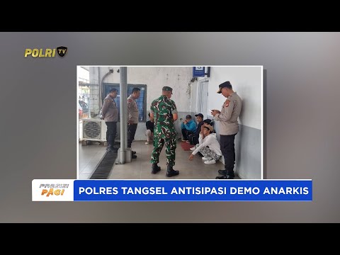 POLSEK CIPUTAT TIMUR LAKUKAN PENYEKATAN AGAR SISWA TIDAK TERLIBAT DEMONSTRASI DI DPR