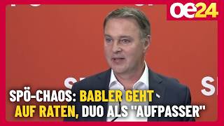 SPÖ-Chaos: Das ganze Babler-Statement