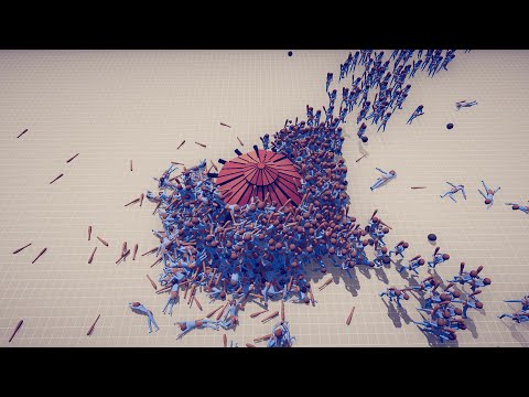 1 DA VINCI TANK VS ALL 500 TRIBAL UNIT  -Totally Accurate Battle Simulator TABS  tabs?