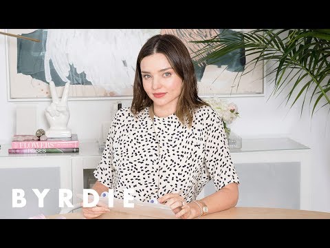 米蘭達可兒（Miranda Kerr）的五個美容必備品 (Miranda Kerr's Five Beauty Essentials | Just Five Things | Byrdie)