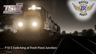 F10-3 Switching at Fresh Pond Junction - Northeast Corridor New York - GP40-2 Train Sim World 2020