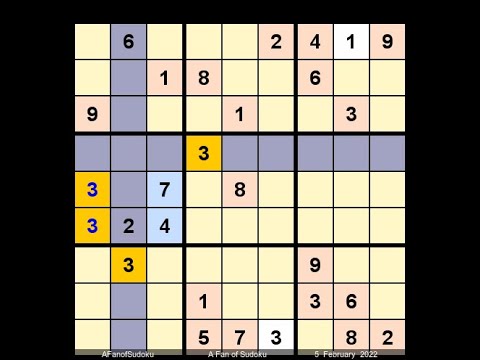 How to Solve The Hindu Sudoku Hard February 5, 2022