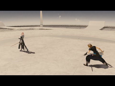 LIGHTNING RETURNS FFXIII - Air Combos