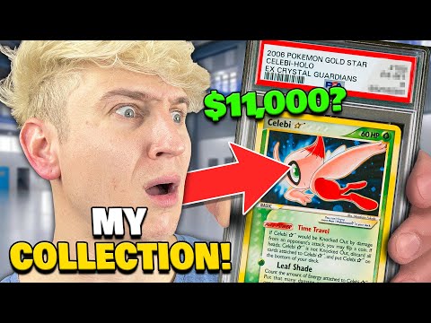 My $200,000 Celebi Pokemon Card Collection