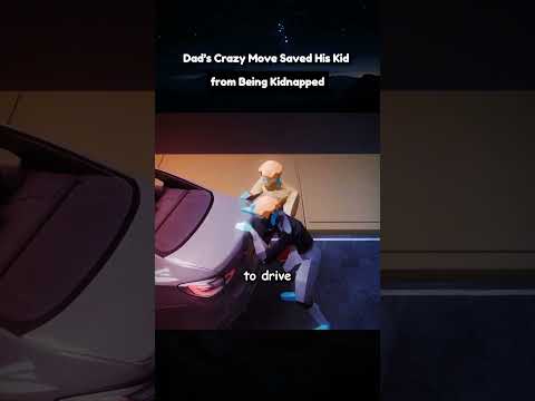 Dad's Crazy Move Saved His Kid from Being Kidnapped #shorts #fyp