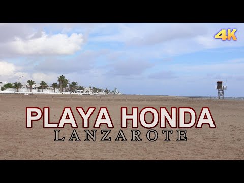 PLAYA HONDA - LANZAROTE 4K