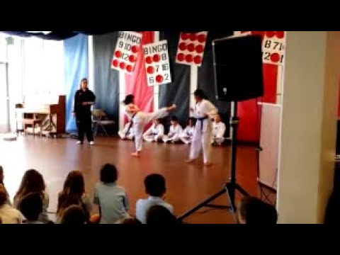 Master Christianny Lima Taekwondo Kids Talent Show in Westchester Culver City Los Angeles CA (2011)