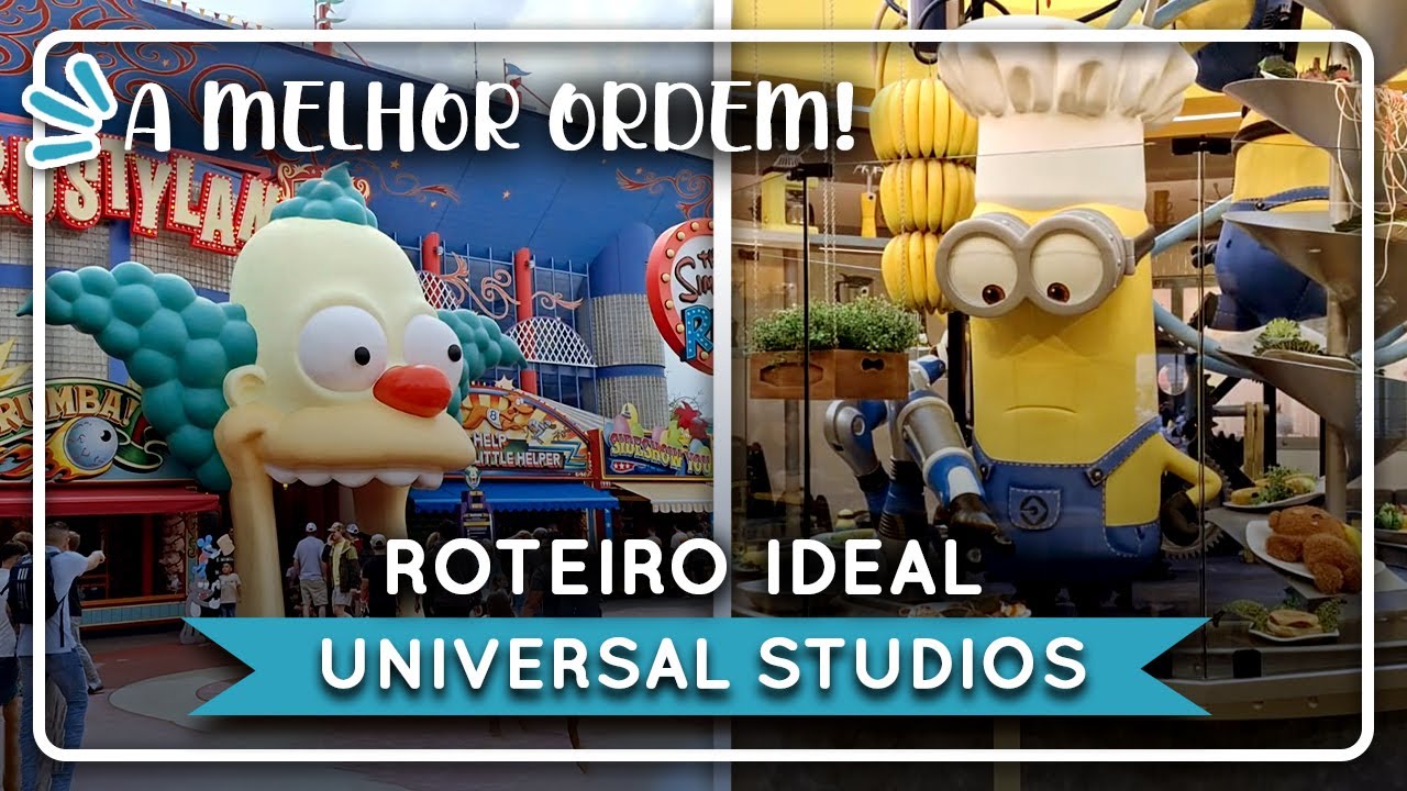 Roteiro Ideal do Universal Studios | Orlando 2024