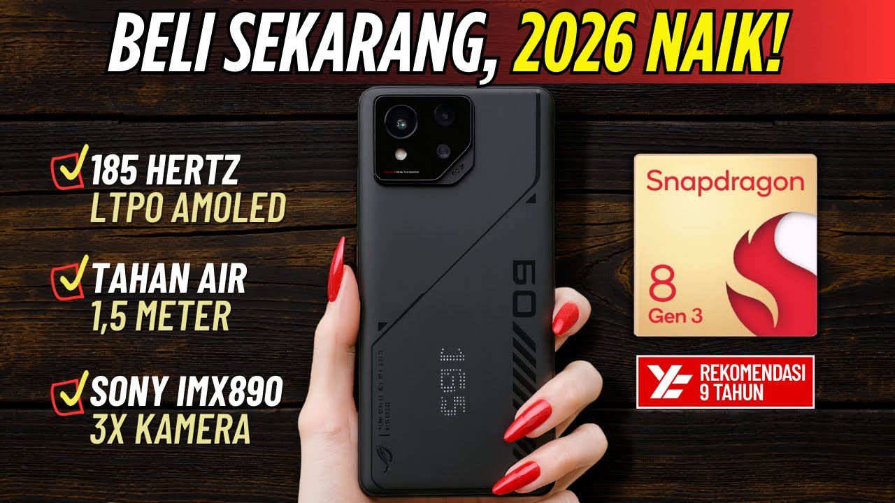 2026 Bakal Naik‼️ 5 HP TURUN HARGA JUTAAN YG WAJIB DIBELI SEKARANG