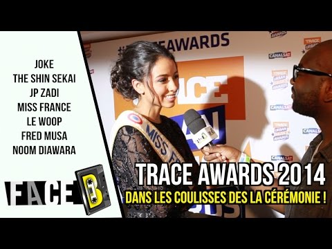 TRACE Urban Music Awards 2014 avec le Woop, Joke, JP Zadi, Miss France | Report FACE B