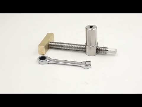 Stainless Steel Bench Vice Adjustable Workbench Bench Dog Screw Clamp for Woodworking Table