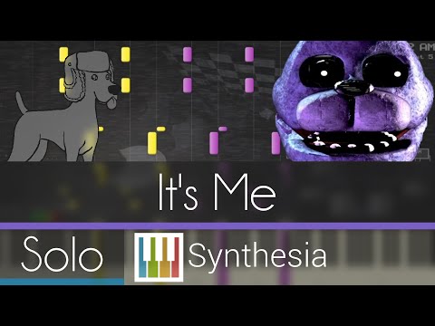 It's Me - TryHardNinja - |SOLO PIANO COVER w/LYRICS| -- Synthesia HD