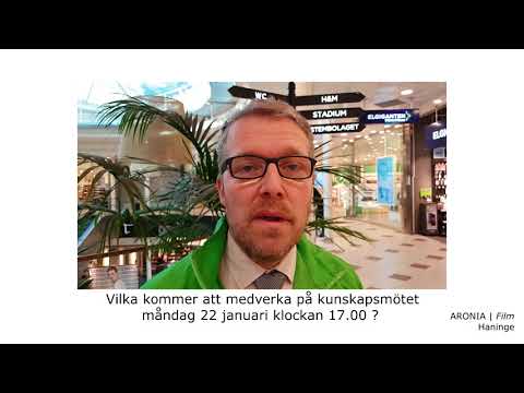 16 Vilka kommer att medverka på kunskapsmötet