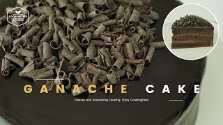 초콜릿🍫가나슈 케이크 만들기 : Chocolate Ganache Cake Recipe : チョコレートケーキ -Cookingtree쿠킹트리