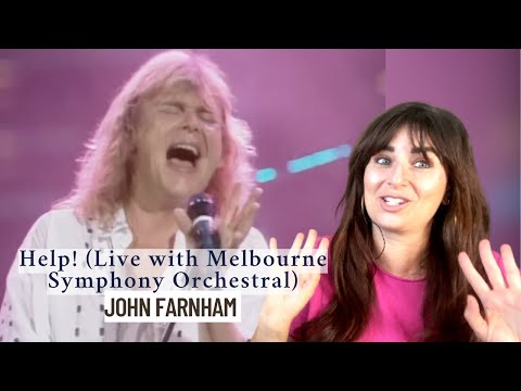 John Farnham - Help! (Live with Melbourne SO) Vocal Coach Reaction & Analysis