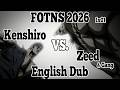 FOTNS 2026 1x01 Kenshiro VS Zeed His Gang Eng Dub