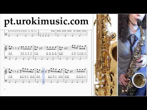 Curso de Saxofone (alto) Reik ft. Ozuna, Wisin - Me Niego Tablatura um-a372