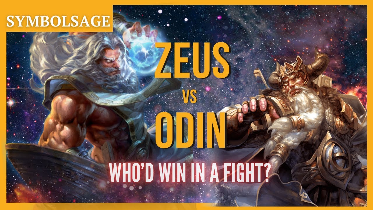 Zeus Vs. Odin - Who'd Win in a Fight? | SymbolSage