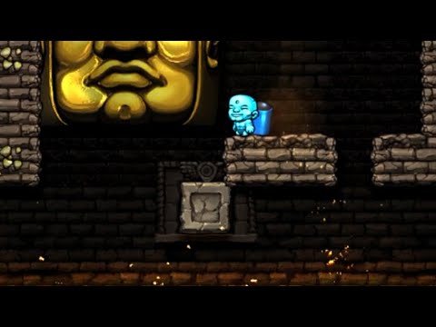 Spelunky - Bookskip Glitch Hell Speedrun - 4:38.033
