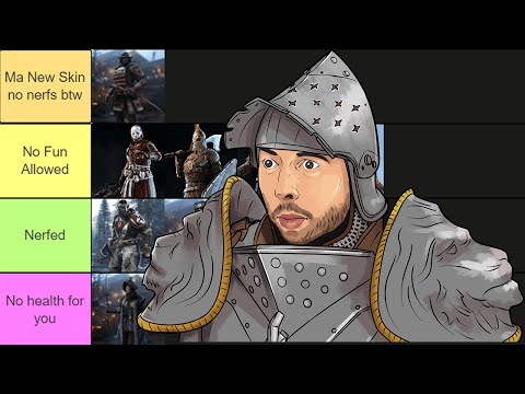 THE BEST CARRY HEROES IN FOR HONOR YEAR 8 SEASON 2 - FOR HONOR TIERLIST