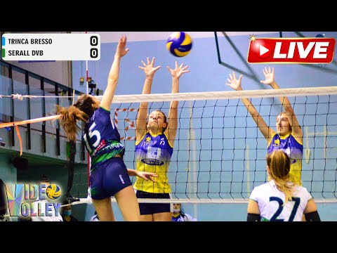 Pallavolo U18F - F.lli Trinca Bresso  vs  Serall DVB - diretta streaming
