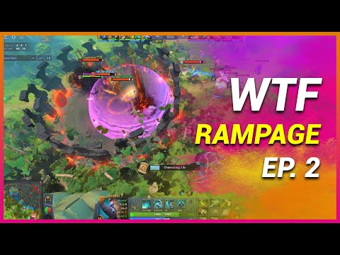 Dota 2 WTF Rampage Moments 2022 #2
