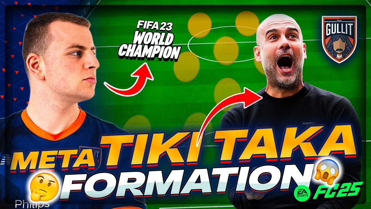 EA FC 25 - The Best 4-1-2-1-2 Custom Tactics