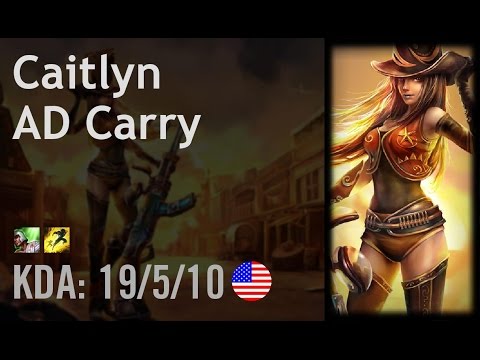 Caitlyn AD Carry vs Jhin - KEITH - NA Challenger Path 6.2