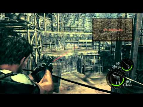 Resident Evil 5 Co-op Walkthrough w/ Brockcold Part 8 - DYNAMITE