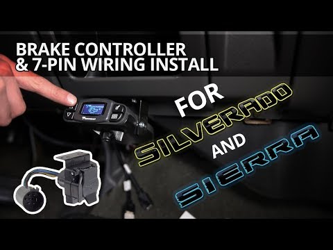 Brake controller and 7 Pin Harness Install on 1st Gen Silverado / Sierra 1999 - 2007