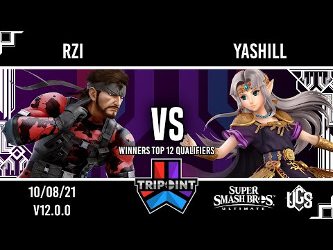 Tripoint Smash 115 - Winners Top 12 Qualifiers - RZI(Snake) Vs. Yashill(Zelda)