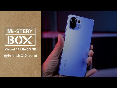 Xiaomi 11 Lite 5G NE 128GB+8GB, Juodas (Truffle Black) video