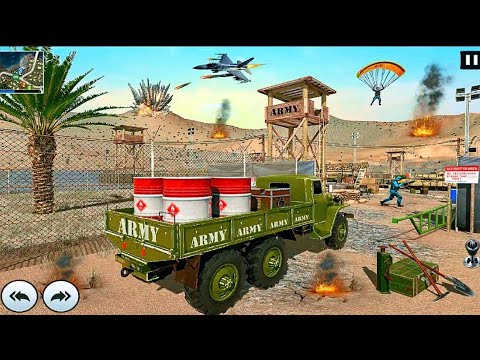 Army Truck Cargo Truck Simulator Android Gameplay