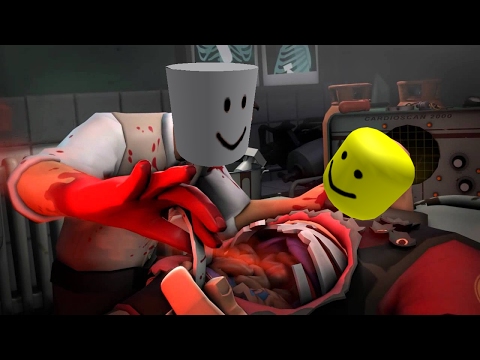 Meet the Medic but with roblox death sounds.
