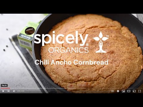 Spicely Organics Chili Ancho Cornbread