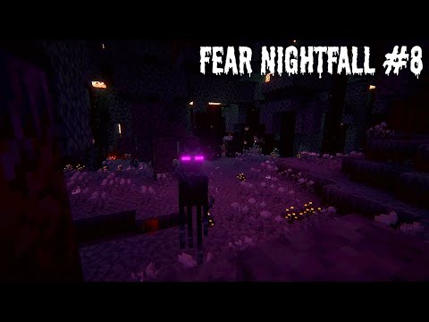 THE NETHER IS TERRIFYING! | Minecraft Fear Nightfall #8