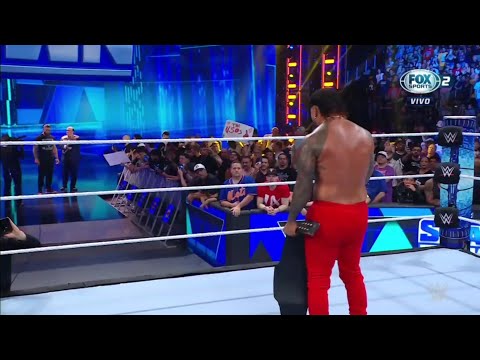 Jey Uso reta a Roman Reigns a una lucha por el Titulo Indiscutible - Smackdown 07/07/2023 (Español)